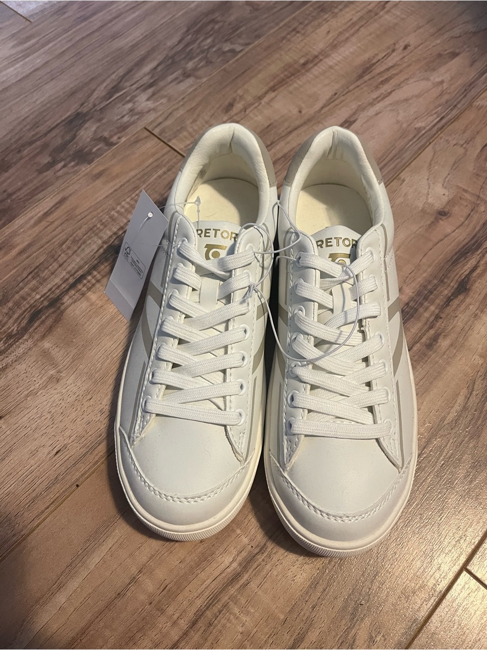Etro White Low-Top Sneakers with Cream Accents